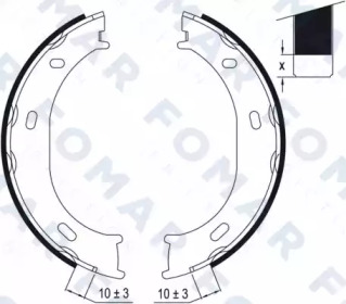 FOMAR FRICTION FO 9014